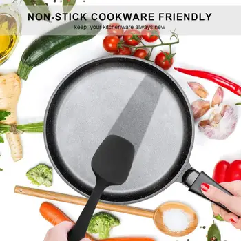 6PCS Virtuvės Įrankiai, Silikoninės Kepimo Reikmenų Rinkinį Non-stick Mentele Ant maisto ruošimo Įrankių Rinkinys Su Sandėliavimo Boxhome Cocina Namuose