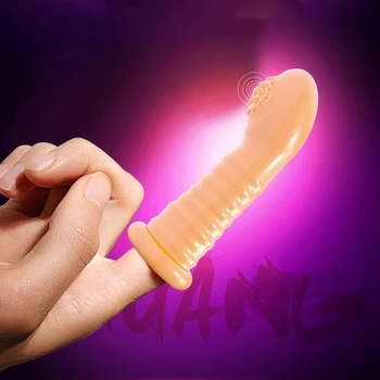 1 Vnt Atnaujintas Piršto Vibratorius G-spot Klitorio/makšties Sudirginimas Sekso Žaislas Moteris Vibracijos Piršto pristatomos vaikiškos lovelės Suaugusiųjų Žaidimas Sekso Produktai