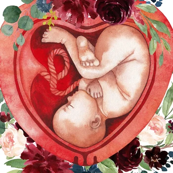 Nėštumo metu Motina ir Kūdikis Minimal Art Linijos Piešimo, Tapybos Drobės Juoda Balta Minimalistinio Plakatas Spaudinių Darželio Sienų Apdaila