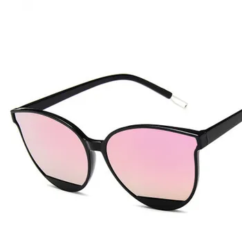 Klasikinio Ovalo Moterų Akiniai nuo saulės Moterų Derliaus Prabangūs Plastikiniai Prekės Dizaineris Cat Eye Žvejybos Saulės Akiniai UV400 Mados Vairuotojas