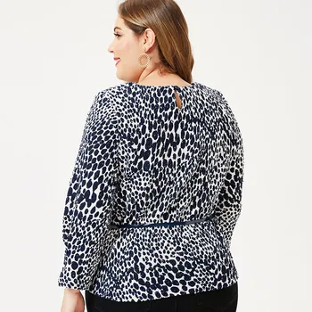 2020 m. Rudenį mama drabužiai Moterims ilgomis rankovėmis Leopard 