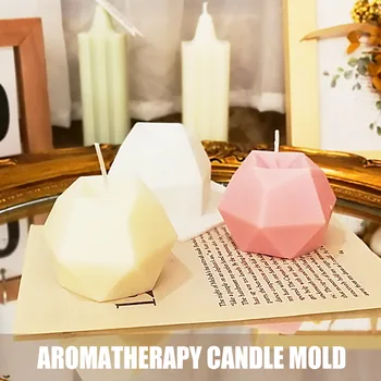 3D Nereguliarus Silikono Žvakių Liejimo Aromaterapija Žvakės Pelėsių 