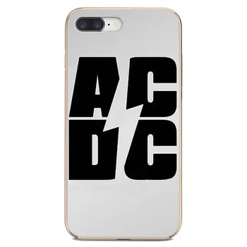 Malcolm Angus-A-Muzika-S-Band-E-ACDC AC DC Silikono Atveju iPhone 10 11 12 Mini Pro 4S 5S SE 5C 6 6S 7 8 X XR XS Plius Max 2020 m.