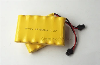 Rechargeable 7.2V 700MAH AA*6 Ni-CD Battery for Toys Power Bank