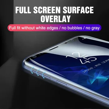 Minkštas Hidrogelio Kino Screen Protector For Samsung Galaxy S8 S9 Plus Pastaba 8 Apsauginė Plėvelė Samsung S7 Krašto S6 Plus Ne Stiklo