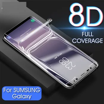 Minkštas Hidrogelio Kino Screen Protector For Samsung Galaxy S8 S9 Plus Pastaba 8 Apsauginė Plėvelė Samsung S7 Krašto S6 Plus Ne Stiklo