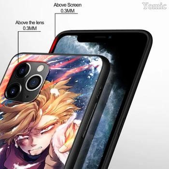 Bnha Hawks Kailis Anime Black Case for iPhone 12 Mini 11 Pro XR XS MAX X 7 8 6 6S Plius 5 5S SE 2020 TPU Minkštas Telefono Dangtelį Coque