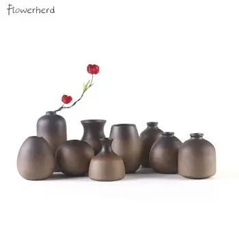 Kūrybinės Keramikos Vaza, Rankų darbo Retro 
