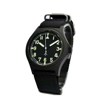 Tuščias Dial G10 Karinės Riešo Žiūrėti Kvarco Montre Femme Militaire Reloj Militar DLC Juodos C3 Vakarienę Šviesos Žiūrėti