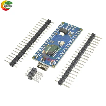10VNT/Daug Mini USB CH340 Nano v3.0 Atmega328P Mikrovaldiklis Valdybos Arduino CH340g MEGA328 5V 16M Tvarkyklės Modulis ATmega328