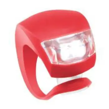 2 x LED, Dviračių Nuoma Dviračių Silikono Galvos Priekiniai Galiniai Varantys Saugos Šviesos Lempa, Rinkinys Itin Šviesus Vandeniui Bike accessories #30