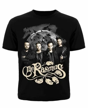 T-Shirt The Rasmus Naujų Įvairaus Dydžio. Suomijos Roko Grupė