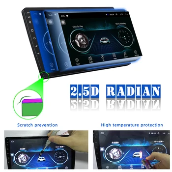Podofo Android 2 Din Car Stereo Radijo 2G+32G Universal 10