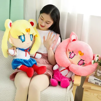 Deivės Lėlės kawaii Sailor Moon Sailor Moon Pav Lėlės Anime Pliušinis Lėlės Žaislas Suteikia Draugei Gimtadienio Dovana