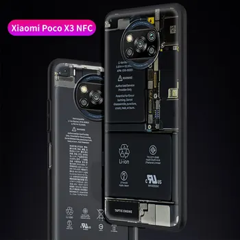 Motininės plokštės Silikono Atveju Fundas Už Xiaomi Mi 11 Poco X3 NFC M3 M2 F2 Pro 9T 10T 10 Pastaba Lite Padengti Coque 
