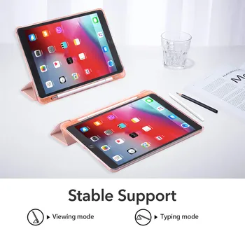 Abstrakčių Linijų iPad 8 Kartai Atveju 2020 Mini 5 Su Pieštukas Turėtojas 7 6 12.9 Pro 11 2018 Oro 2 Padengti 10.5 Oro 3 Funda