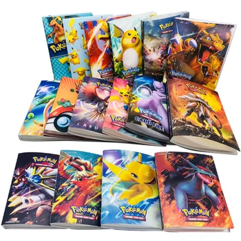 Naujas Pokemon Kortas, Albumas, Knyga, Animacinių filmų TAKARA TOMY Anime Naujas 80/240PCS Žaidimo Kortelės VMAX GX EX Savininkas Kolekcijos Katalogą, Vaikas, Kietas Žaislas