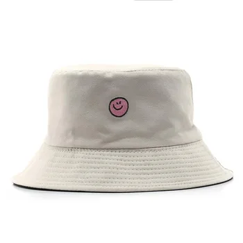 Medvilnės Moterų Kibiro Kepurę Nauja Šypsena Veide Saulės, Skrybėlę, Lauko Sporto Kelionės Paplūdimio Kepurės Žvejų Skrybėlės Hip-Hop Moteriška Kepurė