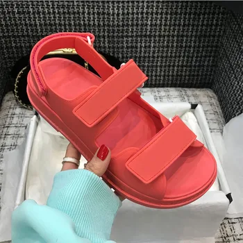 2021 naujas mados ponios sandalai vasarą sponge cake storio-soled 
