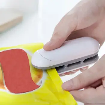 Nešiojamų Mini Sandarinimo Mašina Maisto Produktų Laikymo Plastiko Maišą Nešiojamu Šilumos Gruntas