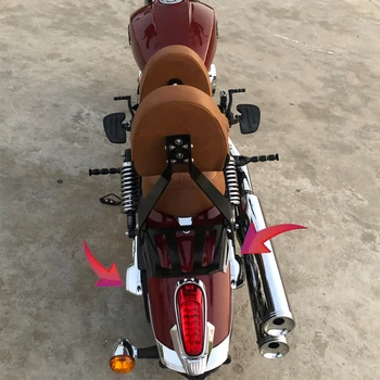 Tinka Indijos Skautai motociklo pakeitimo chromuotas galinis rokeris padengti ašis varžto padengti priedai apdaila 19