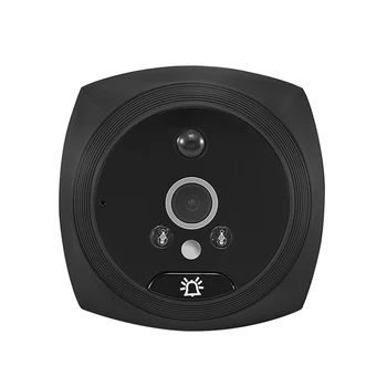 N7-B/N6 4.3 colių Durų Akutė Kamera, Vaizdo Domofonas Doorbell Naktinio Matymo Telefonas, Vaizdo Akių Žiedas Cat Eye Stebėti vaizdo Ieškiklis