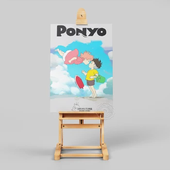 Ponyo Manga Serijos Plakatas, Miyazaki Anime Vaidmenį Sienos Menas, Japonija Mielas Anime, Sienų Lipdukai, Filmą Ponyo Spaudinių, Vaikų Kambarys Namų Dekoro