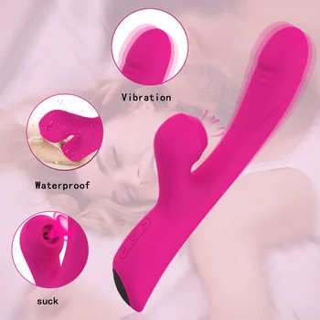 10 režimai Klitorio Kalba Lyžis Stimuliavimo Vibratorius USB Masturbacija Įkrovimo Šildymo Dildo Masturbacija sekso žaislai moteris
