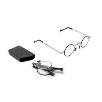 Lankstymo skaitymo akiniai su aukštos klasės silikono lankstinukų nešiojamų vyrams ir moterims