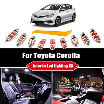 Toyota Corolla 1988-2019 2020 Canbus Transporto priemonės LED Interjero Dome Žemėlapis Šviesos Licencijos numerio ženklo Žibintas Rinkinys, Auto Apšvietimo Reikmenys
