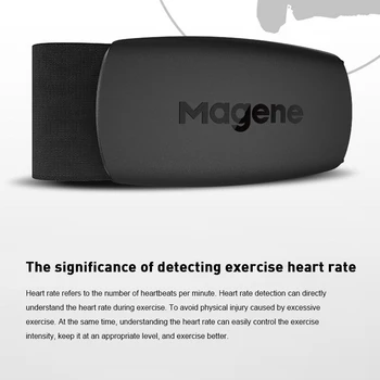 Magene Perkraustymas H64 Širdies Ritmo Monitorius Bluetooth4.0 SKRUZDŽIŲ + Magene Jutiklis Su Krūtinės Diržas Kompiuterio Nuoma Wahoo Garmin BT Sporto Juosta