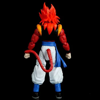 15cm, Bandai Dragon Ball Originalus Super-Drakono Žvaigždžių Super Saiyan 4 Gogeta Pav Veiksmų PVC Anime Figura Modelio Vaikų Žaislas