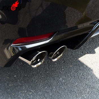 Automobilių Galinis galine Duslintuvo Vamzdis Išmetamųjų dujų Apdaila Reikmenys Toyota Camry XV70 2018 SE XSE Sporto Nerūdijančio Plieno