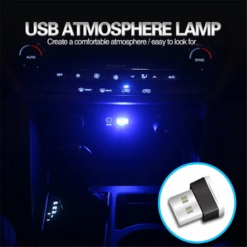 2021 Automobilių Stiliaus USB Atmosfera LED Šviesos Honda CRV Sutarimu Odeysey Crosstour TINKA Jazz Miestą Civic JADE Crider Spirior Ciimo