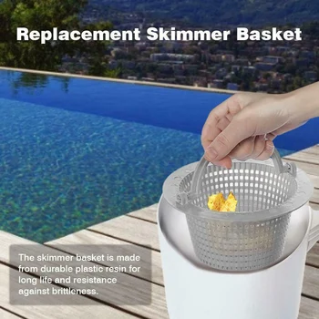 Universalus Pakeitimo Skimmer Krepšelį Plastiko, putų Graibštai už Aboveground Baseinas ct