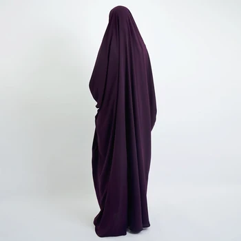 Eid Gobtuvu Musulmonų Moterų Suknelė, Hijab Malda Drabužis Jilbab Abaja Ilgai Khimar Pilnas Draudimas Ramadanas Suknelė Abayas Islamo Drabužius 2021