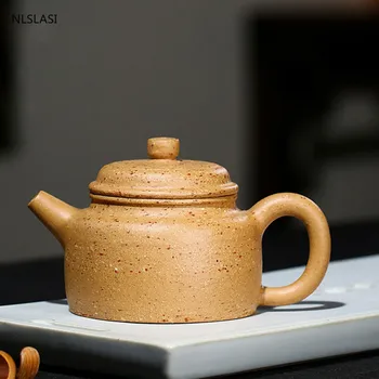Kinijos Yixing arbatos puodą Raudonos Molio filtras Arbatinukas grožio virdulys Raw rūdos Rankų darbo Boutique Arbatos rinkinys, Autentiški, Pritaikyti dovanų 210ml