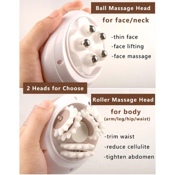 Plonas veido mašina valcavimo odos masažas roll pašalinti celiulito odos vibratorius rankos juosmens lieknėjimo veido massager kategorija 