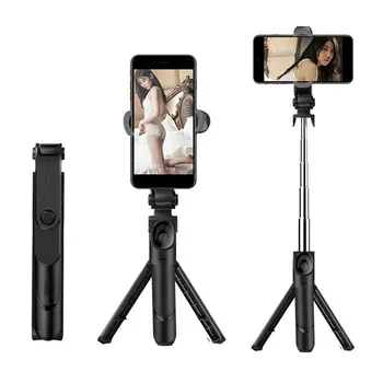 XT09 Mobiliojo Telefono Belaidžio ryšio Selfie Klijuoti Su Trikoju Integruotas Multi-funkcinis Vaizdo Live Support Telefono Turėtojas 