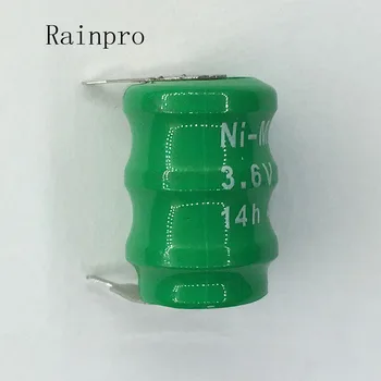 Rainpro 1PCS/DAUG NI-MH 3,6 V 40mAh Įkraunama Baterija Ląstelių Laikrodis.