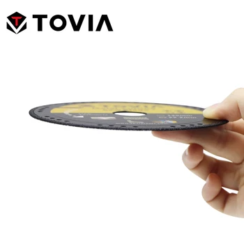 TOVIA Diamond Apskrito Sumažinti pjauti Plieno Pjovimo Diskas 125MM 115MM Metalo Šlifavimo Disko Tinkamas Kampas Malūnėlis