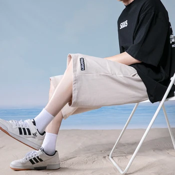 Vasaros laisvalaikio šortai vyrams streetwear vientisos spalvos vyriški šortai 2021 naujas sportwear valdybos šortai žmogui