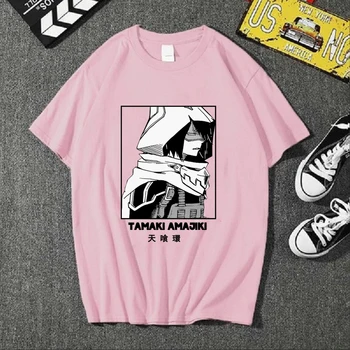 2021 Karšto Anime Mano Herojus akademinės bendruomenės Marškinėliai Vyrams Fuuny Tamaki Amajiki T-shirt Grafikos Tees