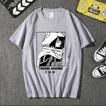 2021 Karšto Anime Mano Herojus akademinės bendruomenės Marškinėliai Vyrams Fuuny Tamaki Amajiki T-shirt Grafikos Tees