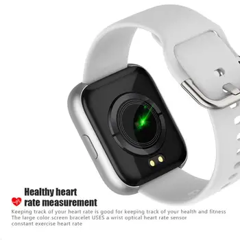 P6 Smart Watch Vyrai Moterys smartwatch Vandeniui Fitness Tracker Smart Apyrankę paramos pakeisti dirželį PK P70 P80 B57 Smart Grupė