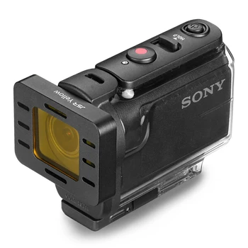 UV CPL ND4 ND8 ND16 Nardymo Raudona Geltona Violetiniai Pilkos Gradientas Filtro Veiksmų vaizdo Kamera Sony HDR AS50 AS300 AS300R Poliarizaciniai