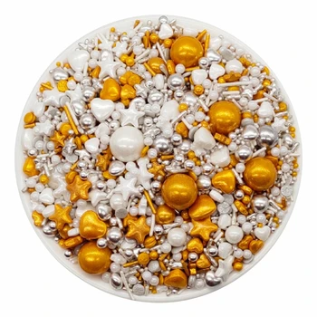 Spalvotų Cukraus Granulių Valgomieji Pearl Cukraus Kamuolius INS Vėjo dekoratyvinis Cukrus 