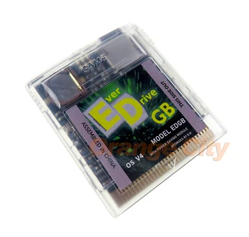 1set EDGB Remix Žaidimo kortelę, GB, GBC GBP Žaidimų Valdiklis Žaidimas Kasetė Atveju Įdiegti 2700 žaidimai su 4g atminties kortelę