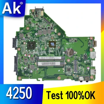 Akemy MBRK206001 MB.RK206.001 Acer aspire 4250 Nešiojamas Plokštė DA0ZQPMB6C0 DDR3 Procesorius su borto
