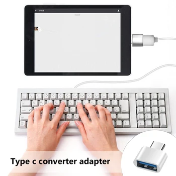 5/10vnt OTG USB Type C) USB 3.0 Micro Usb Adapteris, Įkroviklis Duomenų Kabelis Konverteris Xiaomi Redmi Huawei Kolega Vivo Telefono